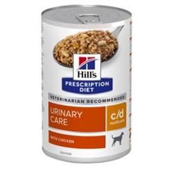 Hill's Precription diet, Canine c/d Multicare, Vådfoder 12 dåser x 370 g.